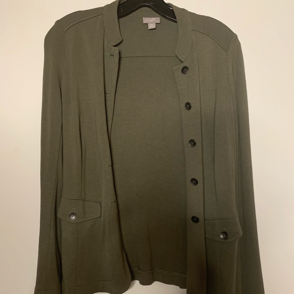 J.Jill Women’s Green Jacket